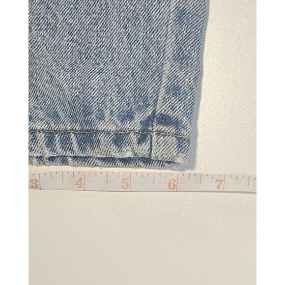 Vintage Levis 522 Jeans Womens 18 Blue Tapered Fit High Rise Tapered Leg USA 90s - Picture 7 of 8